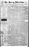 Surrey Advertiser Wednesday 02 April 1902 Page 1