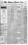 Surrey Advertiser Wednesday 22 October 1902 Page 1