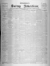 Surrey Advertiser Wednesday 06 September 1905 Page 1