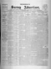 Surrey Advertiser Wednesday 27 September 1905 Page 1