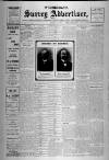 Surrey Advertiser Wednesday 25 April 1906 Page 1