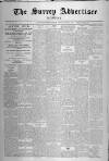 Surrey Advertiser Monday 01 October 1906 Page 1