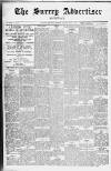 Surrey Advertiser Monday 03 June 1907 Page 1