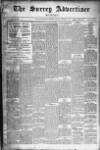 Surrey Advertiser Monday 23 December 1907 Page 1