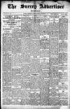 Surrey Advertiser Monday 04 September 1911 Page 1