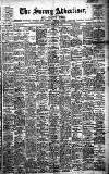 Surrey Advertiser Saturday 24 February 1912 Page 1