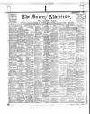 Surrey Advertiser Saturday 01 August 1914 Page 1