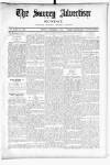 Surrey Advertiser Monday 02 November 1914 Page 1