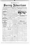 Surrey Advertiser Wednesday 10 March 1915 Page 1