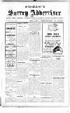 Surrey Advertiser Wednesday 07 April 1915 Page 1