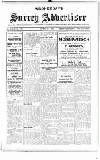 Surrey Advertiser Wednesday 14 April 1915 Page 1
