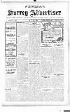 Surrey Advertiser Wednesday 19 May 1915 Page 1