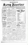 Surrey Advertiser Wednesday 02 June 1915 Page 1
