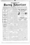 Surrey Advertiser Wednesday 09 June 1915 Page 1