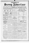 Surrey Advertiser Wednesday 01 December 1915 Page 1