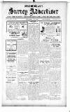 Surrey Advertiser Wednesday 29 December 1915 Page 1