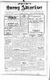Surrey Advertiser Wednesday 24 January 1917 Page 1