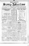 Surrey Advertiser Wednesday 28 February 1917 Page 1