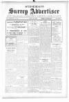 Surrey Advertiser Wednesday 26 June 1918 Page 1