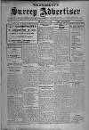 Surrey Advertiser Wednesday 01 January 1919 Page 1