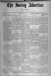 Surrey Advertiser Monday 02 June 1919 Page 1