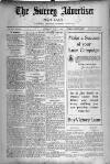 Surrey Advertiser Monday 07 July 1919 Page 1