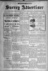 Surrey Advertiser Wednesday 03 December 1919 Page 1