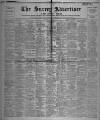 Surrey Advertiser Saturday 06 March 1920 Page 1