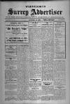 Surrey Advertiser Wednesday 13 October 1920 Page 1