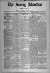Surrey Advertiser Monday 25 October 1920 Page 1
