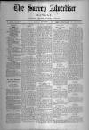 Surrey Advertiser Monday 08 November 1920 Page 1