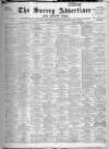 Surrey Advertiser Saturday 20 August 1921 Page 1