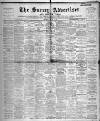Surrey Advertiser Saturday 14 January 1922 Page 1