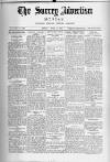 Surrey Advertiser Monday 10 April 1922 Page 1