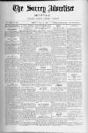 Surrey Advertiser Monday 15 May 1922 Page 1