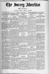 Surrey Advertiser Monday 29 May 1922 Page 1
