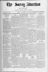 Surrey Advertiser Monday 11 September 1922 Page 1