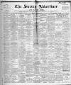 Surrey Advertiser Saturday 09 December 1922 Page 1