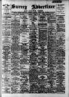 Surrey Advertiser Saturday 18 August 1923 Page 1