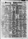 Surrey Advertiser Saturday 25 August 1923 Page 1
