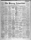 Surrey Advertiser Saturday 12 January 1924 Page 1