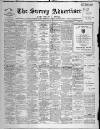 Surrey Advertiser Saturday 19 January 1924 Page 1