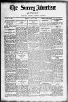 Surrey Advertiser Monday 11 May 1925 Page 1