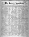 Surrey Advertiser Saturday 16 May 1925 Page 1