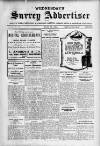Surrey Advertiser Wednesday 16 June 1926 Page 1