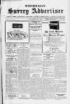 Surrey Advertiser Wednesday 10 November 1926 Page 1