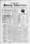 Surrey Advertiser Wednesday 15 December 1926 Page 1