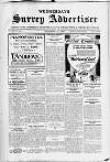 Surrey Advertiser Wednesday 29 December 1926 Page 1