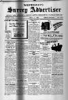 Surrey Advertiser Wednesday 25 April 1928 Page 1