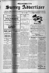 Surrey Advertiser Wednesday 09 May 1928 Page 1